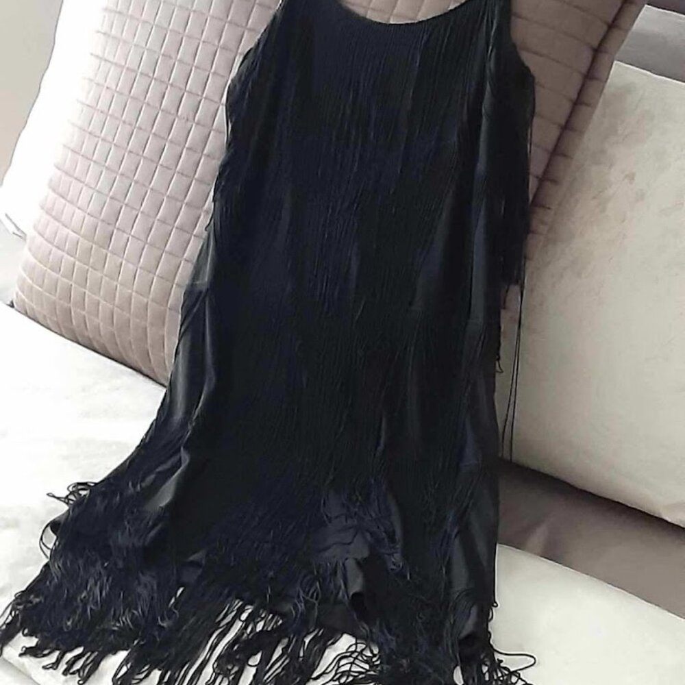 Flapper Dress - black small